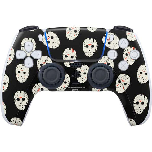 Warner Bros Friday the 13th Jason Voorhees Pattern PS5 Controller Skin